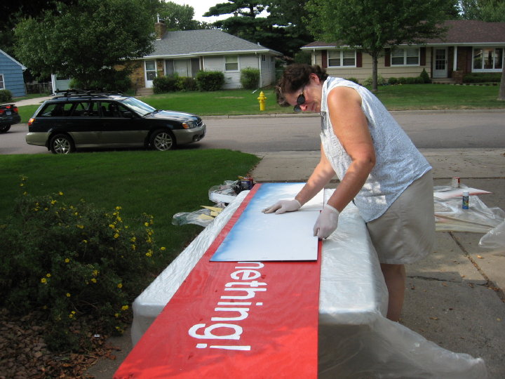 Nettie Monroe--signage whiz